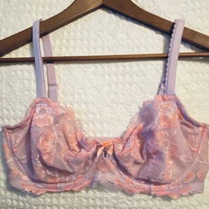 Victoria Secret Unlined Balconette Bra- 34DDD